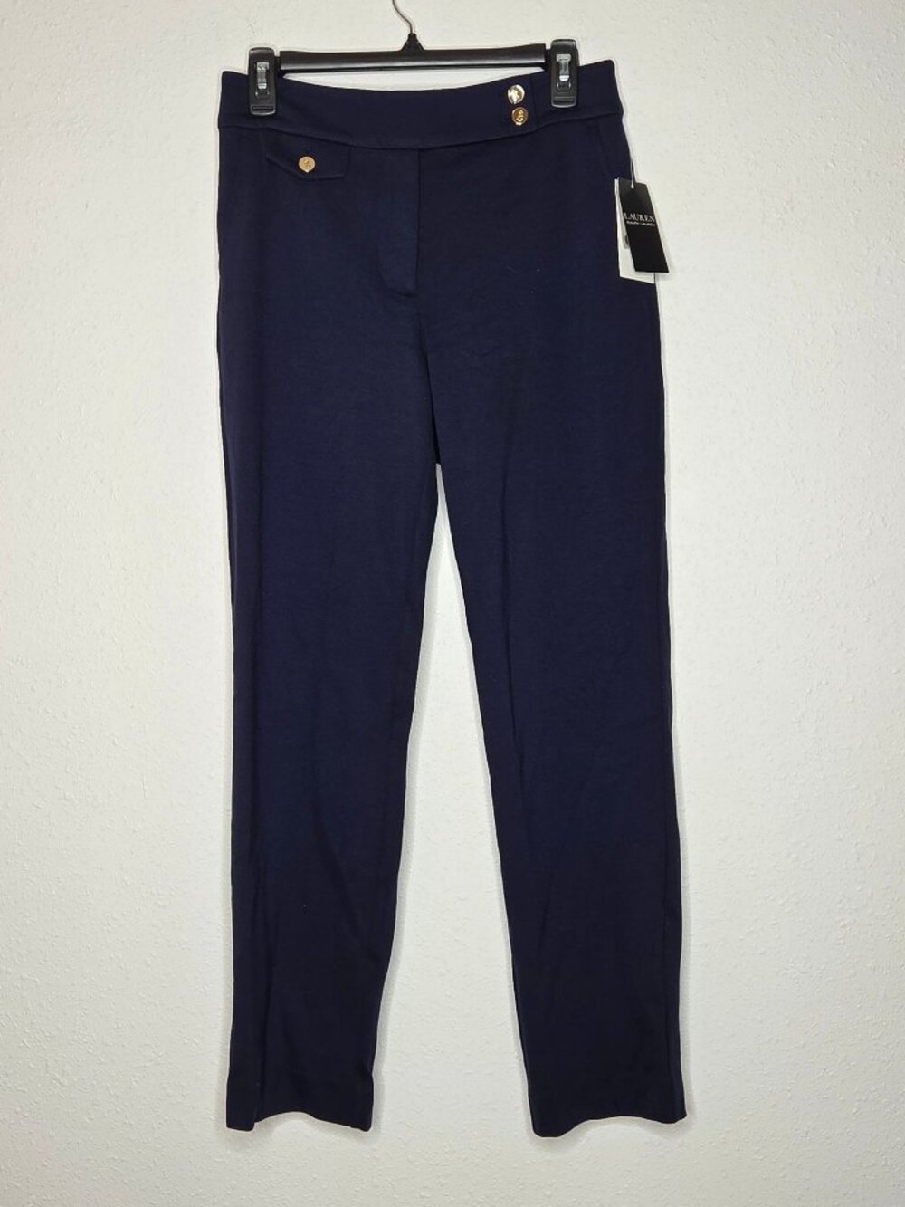 Lauren Ralph Lauren Ponte Ankle Pants Navy